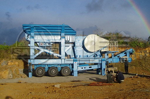 PP Series Portable Jaw Crusher